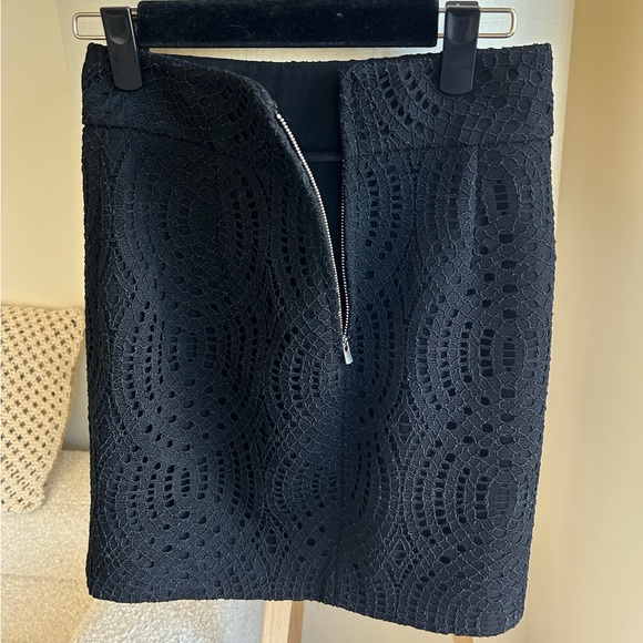 Maje black patterned skirt - Picture 2 of 10